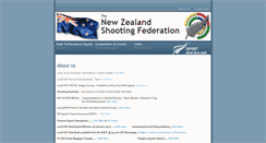 Desktop Screenshot of nzshootingfed.org.nz